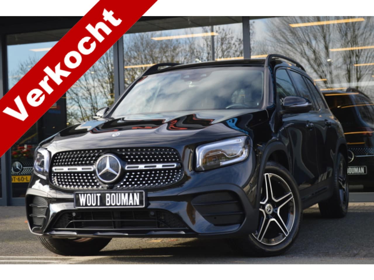 Mercedes-Benz GLB - 200 AMG 7p. Led Panorama Widescreen Sfeer Camera Trekh Augmented Pdc - AutoWereld.nl