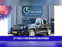 Jeep Renegade - 1.3T Limited 150PK Automaat, Navi, Clima, Cruise, Isofix, ElektrRamen+Spiegels, Carplay, S