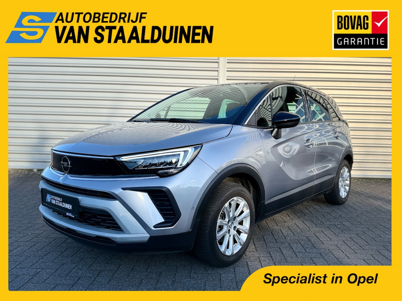Opel Crossland - 1.2 Turbo 130pk Elegance | Navigatiesysteem | Parkeersensoren voor en achter | Achteruitri - AutoWereld.nl