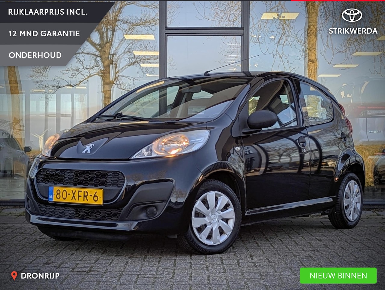 Peugeot 107 - 1.0 Access Accent | Airco | Lage km-stand | Radio | Aux - AutoWereld.nl