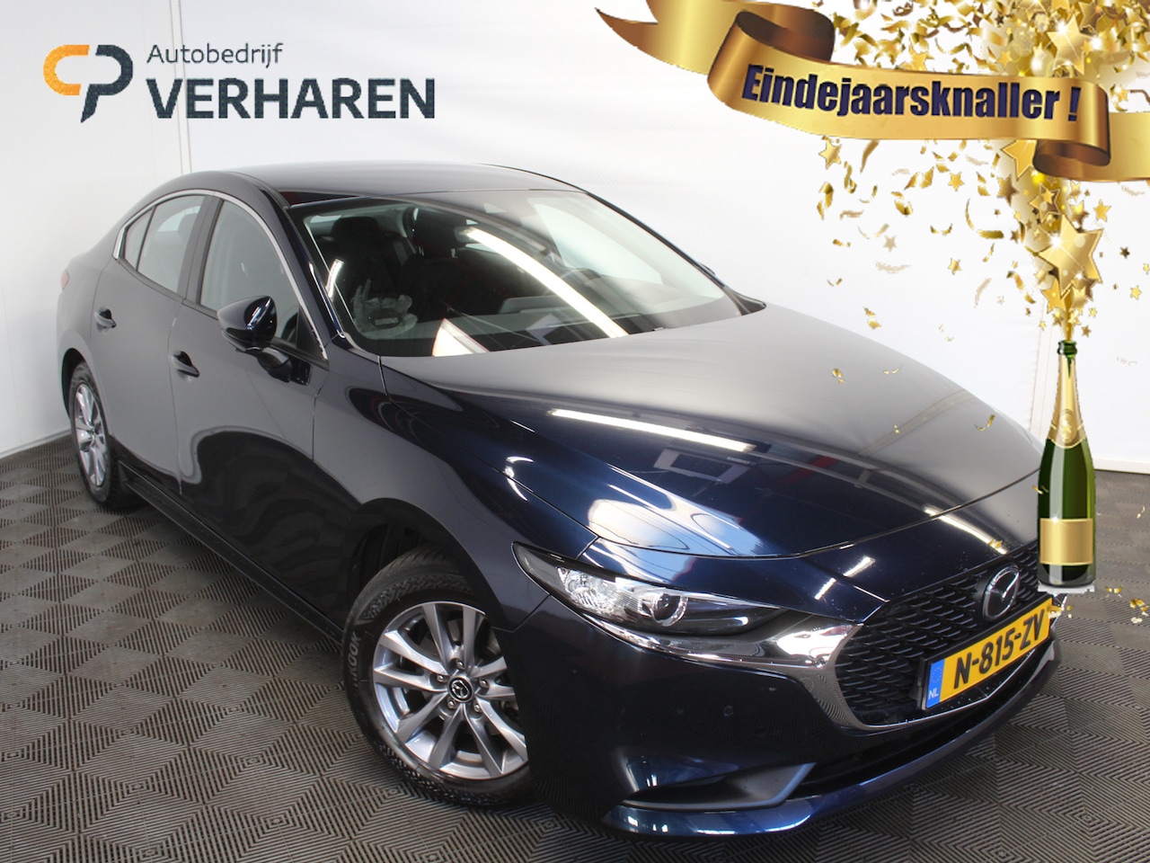 Mazda 3 - 2.0 e-SkyActiv-G M Hybrid 122 Comfort CLIMATE | CARPLAY | CAMERA | DAB | LED | TREKHAAK | - AutoWereld.nl