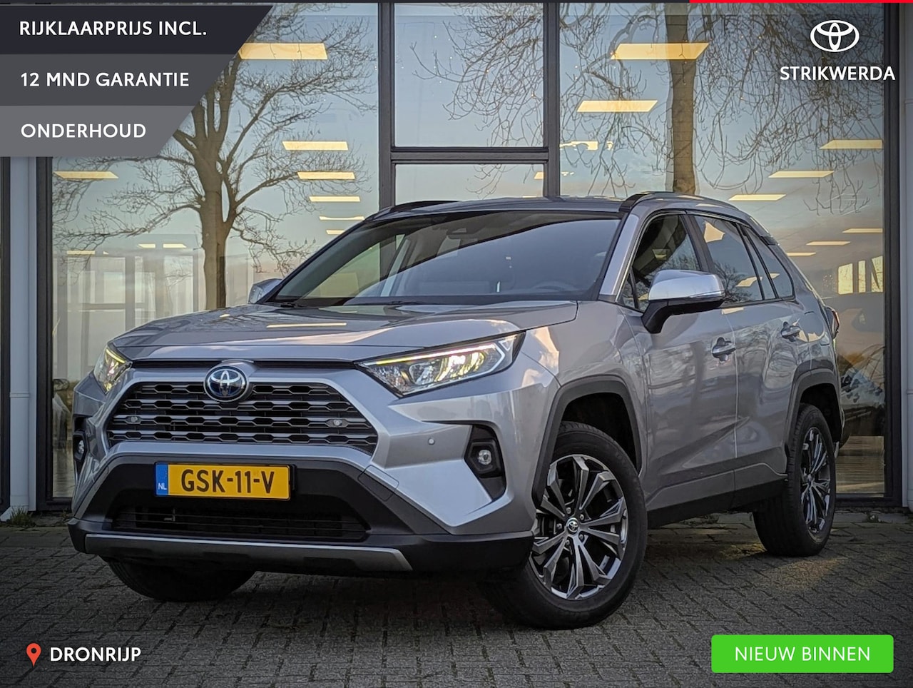 Toyota RAV4 - 2.5 Hybrid Dynamic | Dodehoek | Elek. achterklep | PDC V+A | Qi-lader | Camera | Navi - AutoWereld.nl