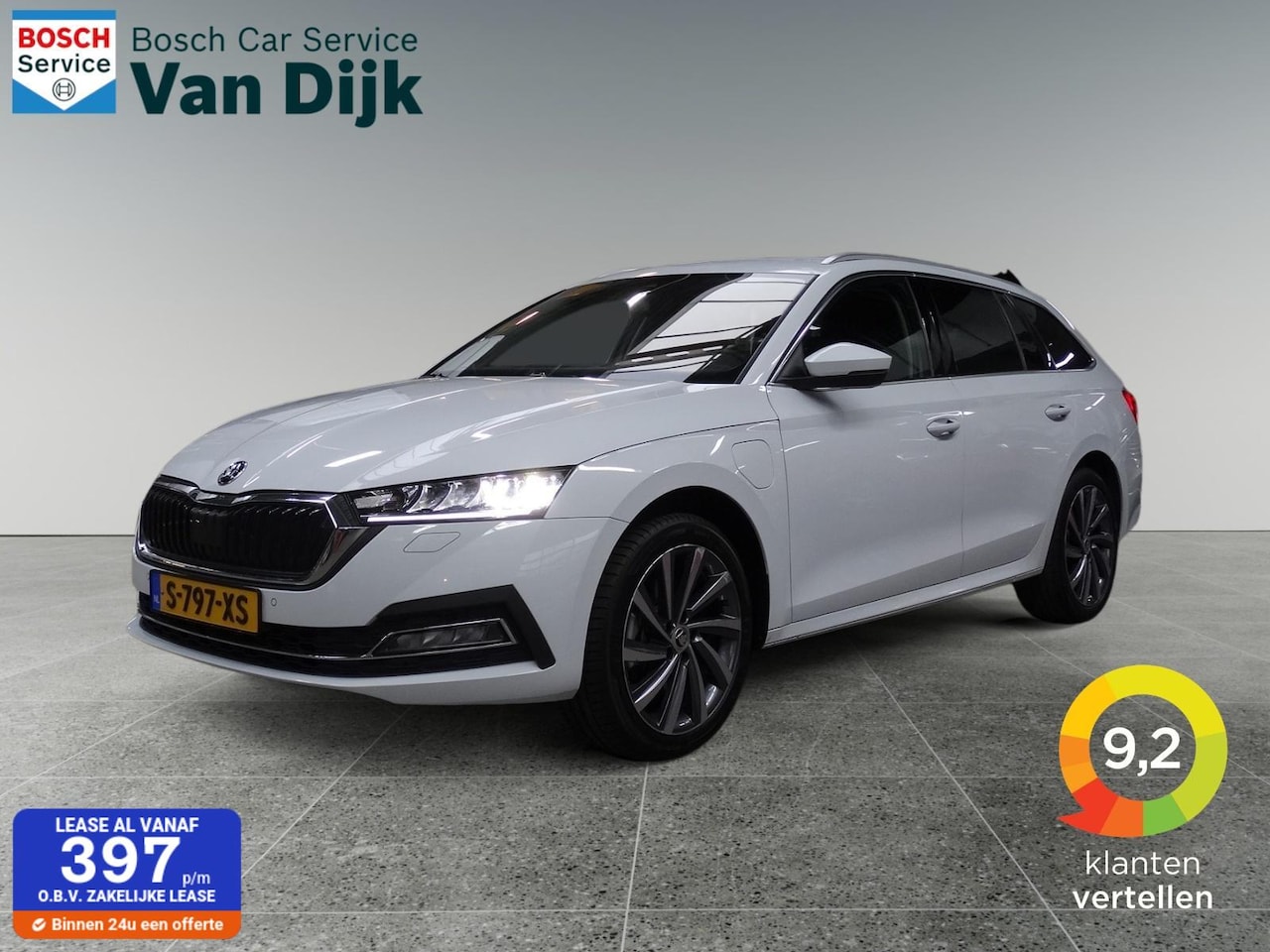 Skoda Octavia Combi - 1.4 TSI iV PHEV Business+ 204pk - AutoWereld.nl