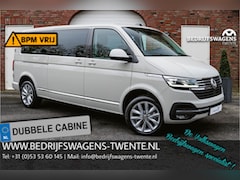 Volkswagen Transporter Caravelle - T6.1 2.0 TDI 150 PK DSG L2H1 DUB/CAB A-Deuren ACC | LED | Digital Cockpit | Leder | Apple