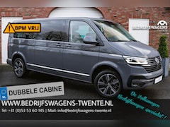 Volkswagen Transporter - 2.0 TDI 204PK L2H1 DUB/CAB LEDER ACC Lane Assist Transporter 2.0 TDI L2H1 32 DC