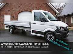 Volkswagen Crafter - 35 2.0 TDI 177PK L4 Open laadbak Airco | Cruise control | 3-zits | LxBxH 430x203x40 cm |