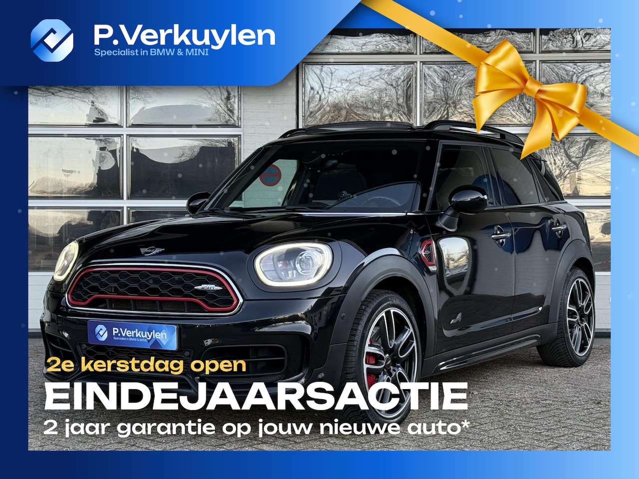 MINI Countryman - Mini 2.0 John Cooper Works ALL4 Chili | HARMAN KARDON | PANORAMA | CAMERA | - AutoWereld.nl