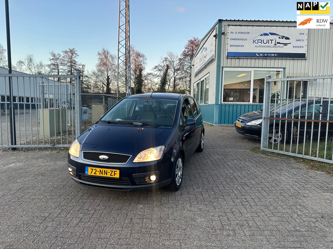 Ford Focus C-Max - 1.6-16V Trend KOOPJE! APK 01-2027! NAP! AC! - AutoWereld.nl