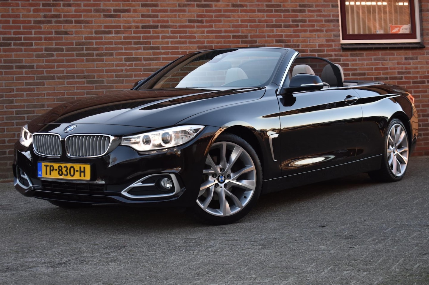 BMW 4-serie Cabrio - 420d High Executive '15 Xenon Leder Clima Navi Cruise Inruil mogelijk - AutoWereld.nl