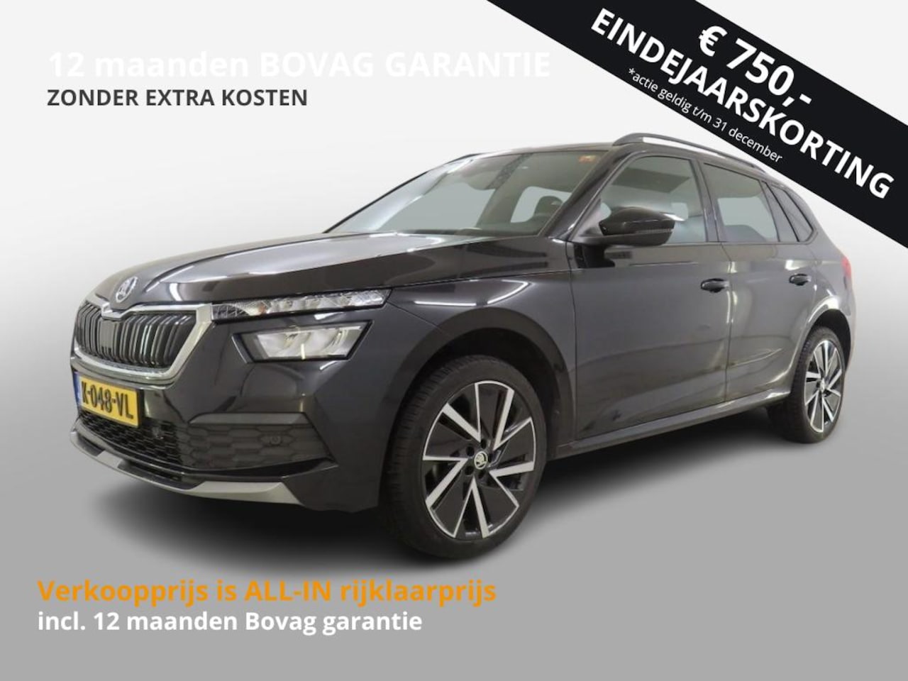 Skoda Kamiq - 1.5 TSI 150PK DSG AUTOMAAT SPORT BUSINESS NAVI/CARPLAY/LED/NL-AUTO - AutoWereld.nl