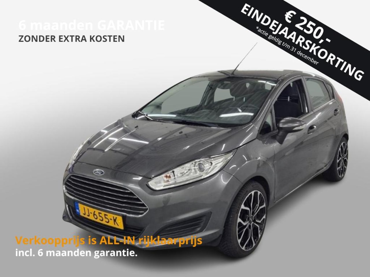 Ford Fiesta - 1.0 STYLE SPORT 5-DEURS NAVI/LMV/TREKHAAK/NL-AUTO/69.000KM! - AutoWereld.nl