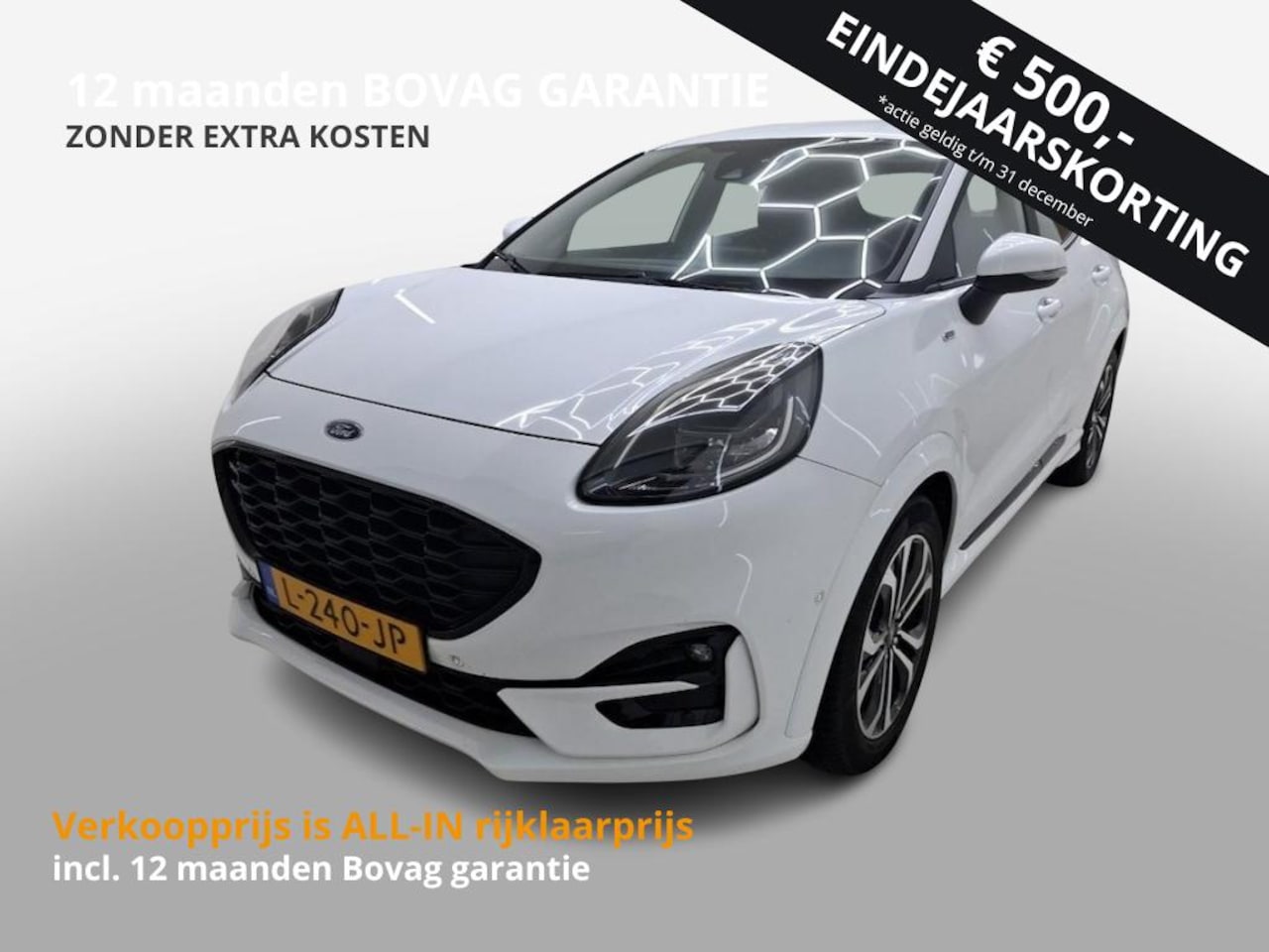Ford Puma - 1.0 ECOBOOST 125PK HYBRID ST-LINE NL-AUTO/TREKHAAK/52.000 KM! - AutoWereld.nl