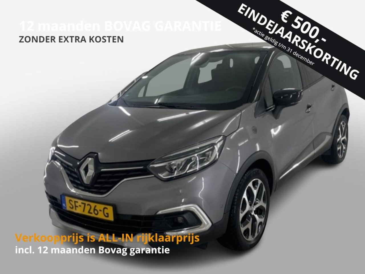 Renault Captur - TCE 120 AUTOMAAT INTENS CAMERA/LED/NL-AUTO/34.000KM! - AutoWereld.nl