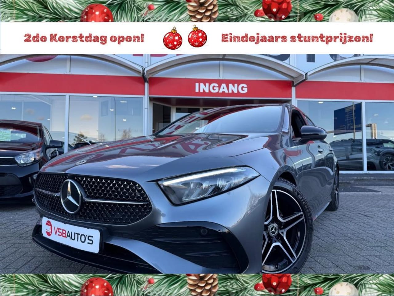 Mercedes-Benz A-klasse - A180 AMG-PAKKET 150PK AUT. FACELIFT NAVI CAMERA SFEERVERLICHTING AIRCO LMV PDC - AutoWereld.nl