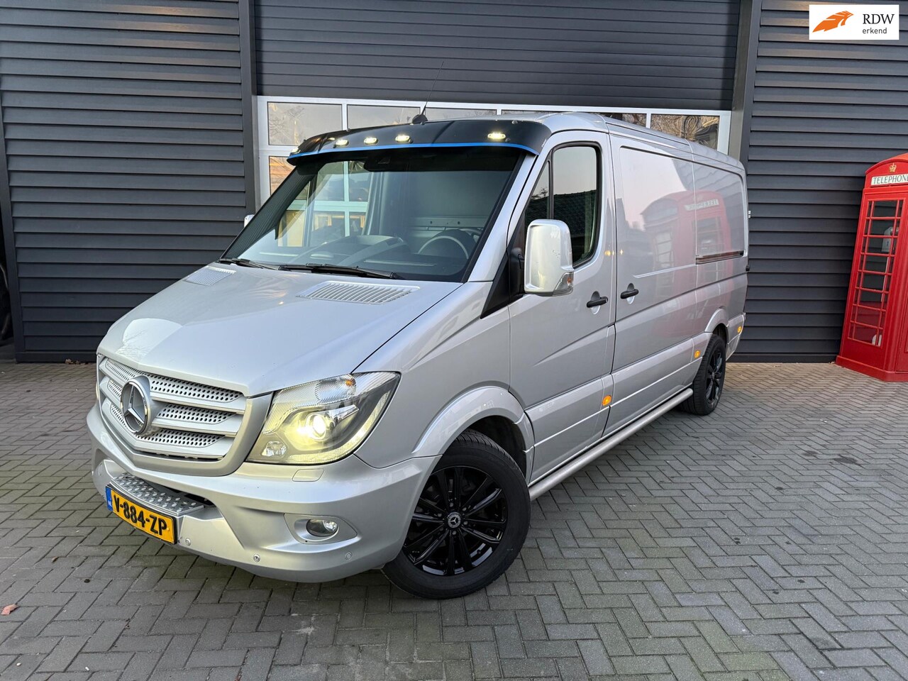 Mercedes-Benz Sprinter - 519 3.0 l2h1 trekhaak vol opties dubbele schuifdeur - AutoWereld.nl