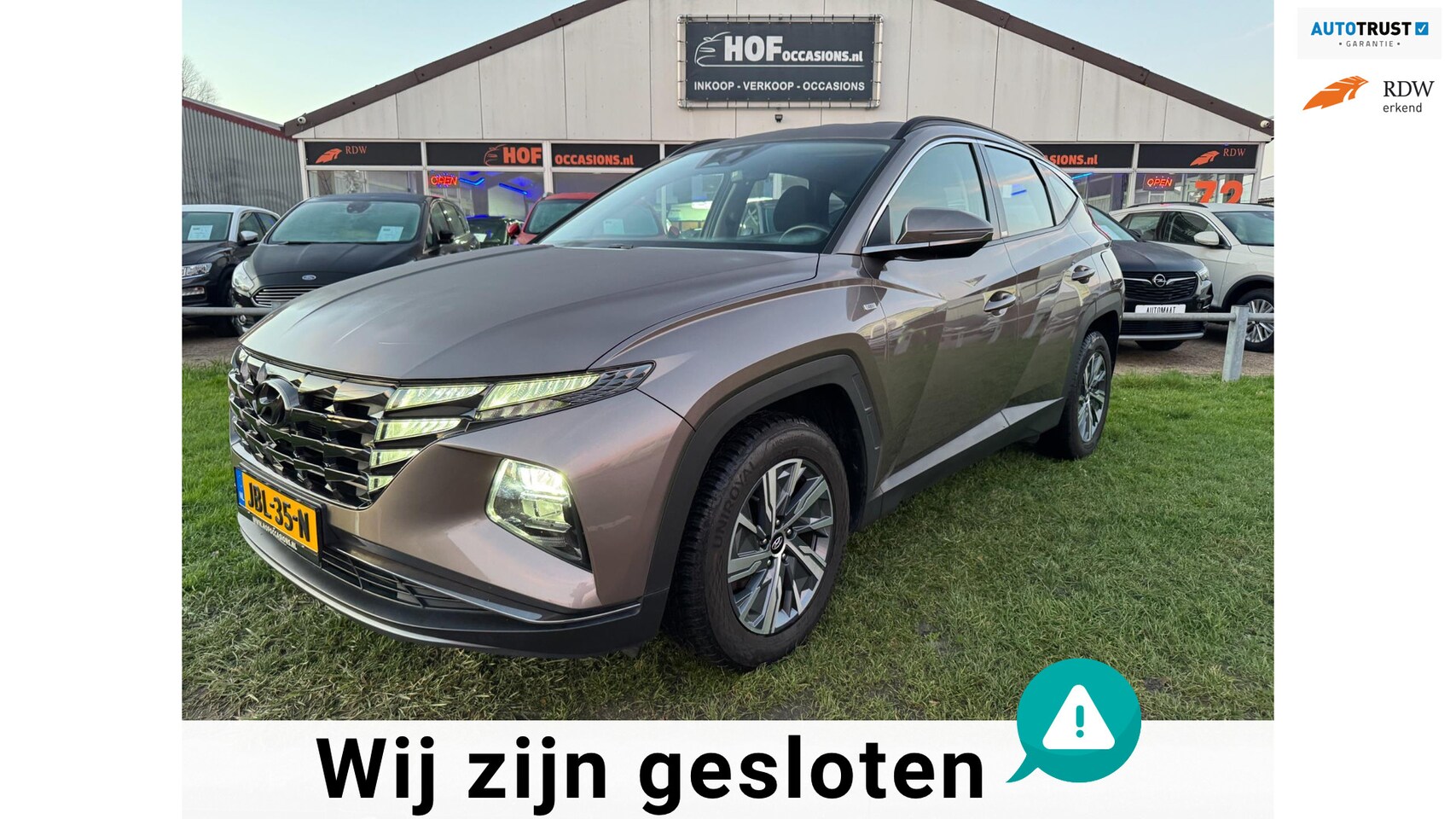 Hyundai Tucson - 1.6 T-GDi Premium NAVI/STOELVERW./CARPLAY - AutoWereld.nl