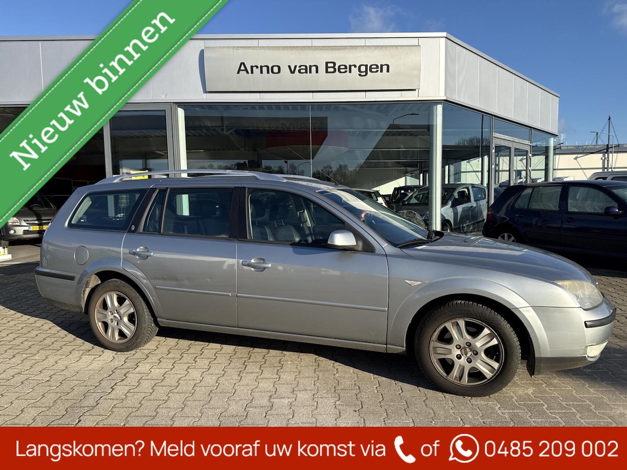 Ford Mondeo Wagon - 2.0-16V Futura 2.0-16V Futura, AUTOMAAT, climatronic, cruisecontrol, half leder, trekhaak, rijdt perfect - AutoWereld.nl