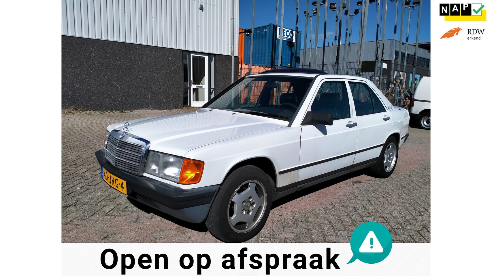 Mercedes-Benz 190-serie - 2.0 E AUTOMAAT LPG LEER 1986 - AutoWereld.nl