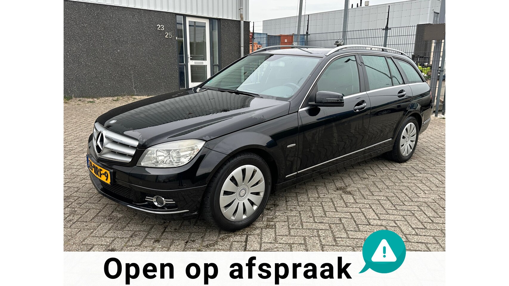 Mercedes-Benz C-klasse Estate - 180 K Avantgarde 2009 Zwart - AutoWereld.nl