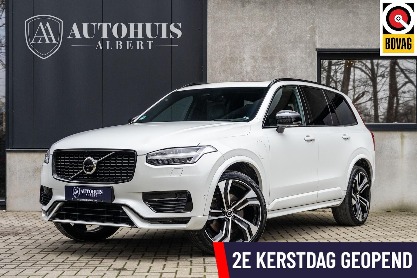 Volvo XC90 - 2.0 T8 AWD Ultimate Dark Luchtvering 22' Trekhaak - AutoWereld.nl
