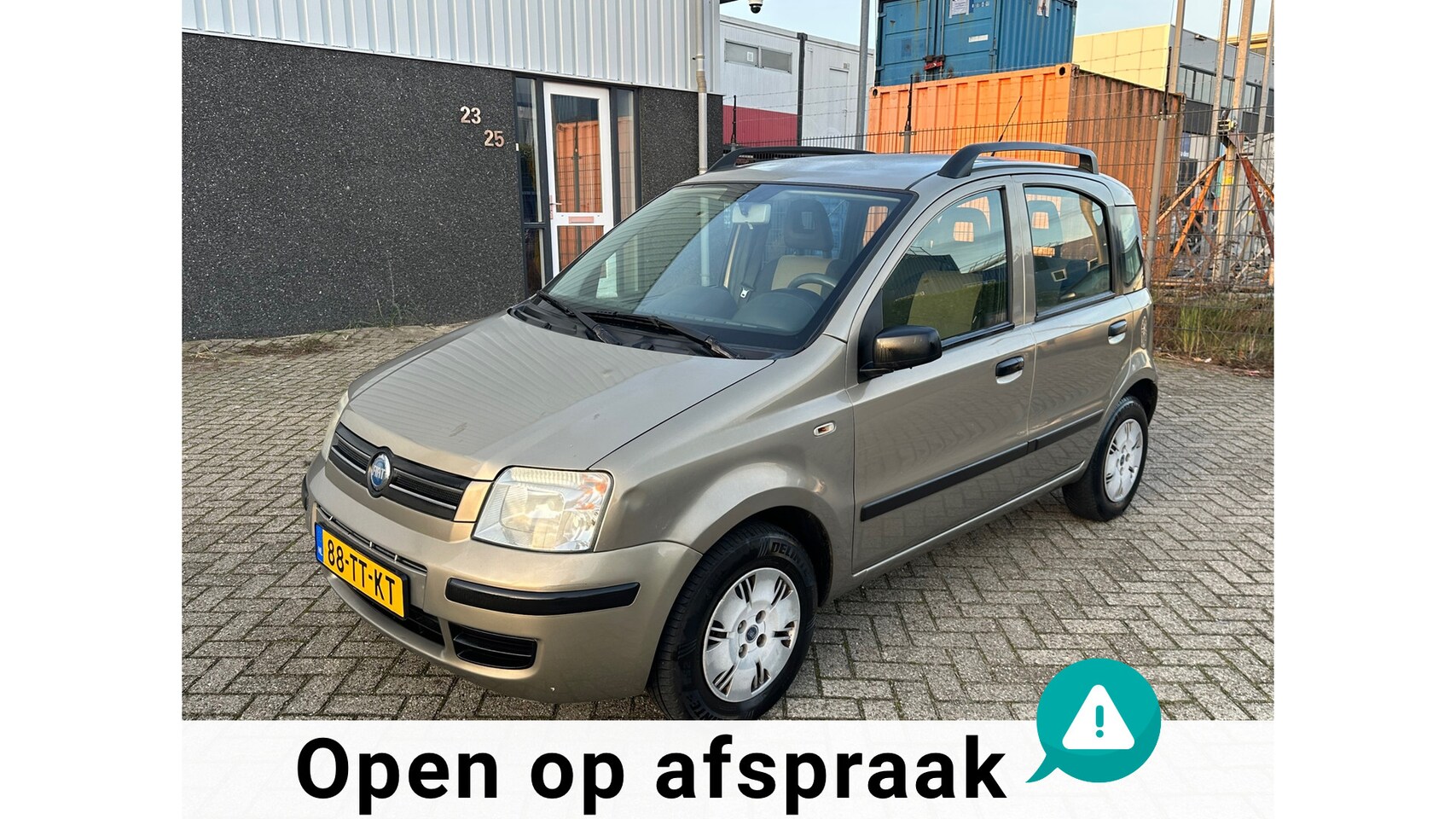 Fiat Panda - 1.2 Dynamic Automaat Airco - AutoWereld.nl