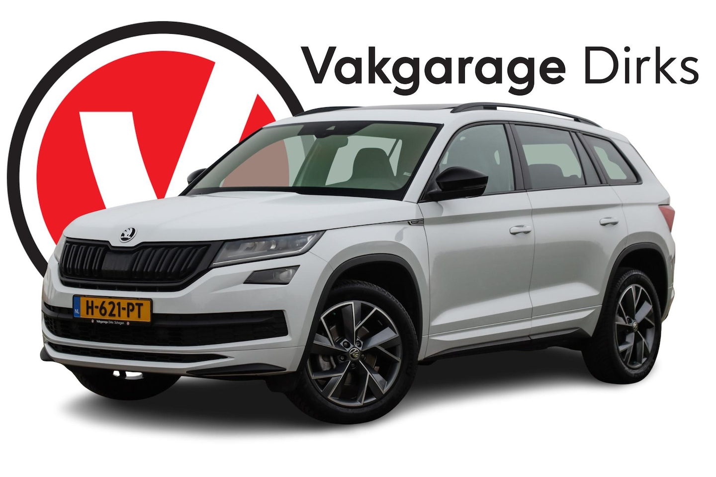 Skoda Kodiaq - 1.5 TSI Sportline 7p. ✅ Pano ✅ ACC ✅ LED - AutoWereld.nl