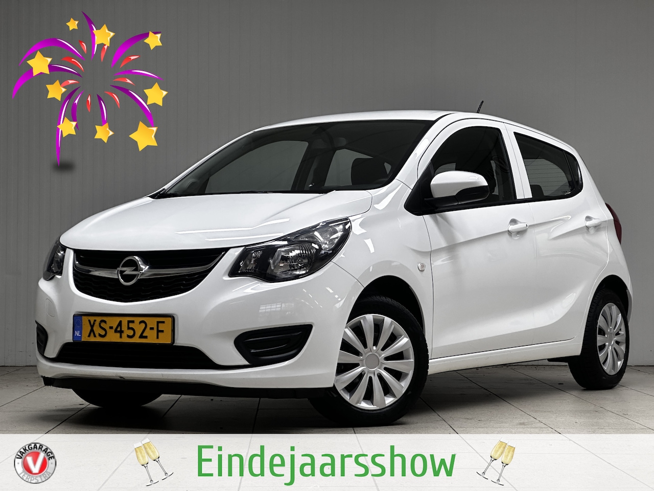 Opel Karl - 1.0 ecoFLEX 120 Jaar Edition/ Airco/ Cruise/ Bluetooth/ Radio-CD/ Navi/ Elek.Pakket/ Isofi - AutoWereld.nl