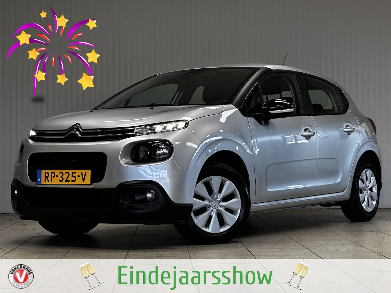 Citroën C3 - 1.2 PureTech Feel 105g /Trekhaak! /Apple + Android /Navi /Climat /Cruise /Elek. pakket /Bl - AutoWereld.nl