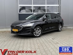Ford Focus Wagon - 1.0 EcoBoost Hybrid Titanium FaceLift | CarPlay | Navigatie | Cruise | LED | Climate