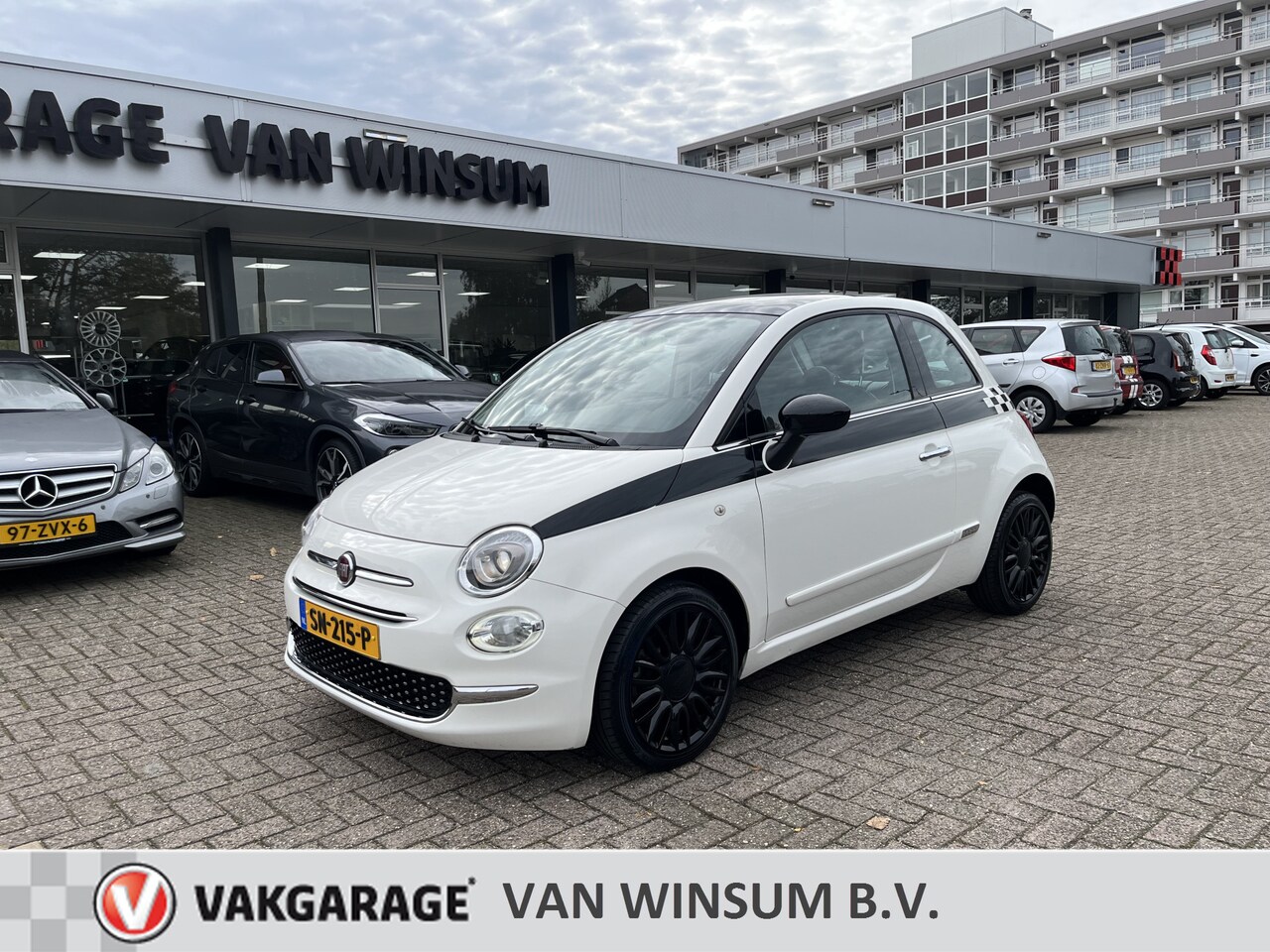 Fiat 500 C - 0.9 TwinAir Turbo Lounge Automaat Panodak Cruise Leer. Nap ned. auto - AutoWereld.nl