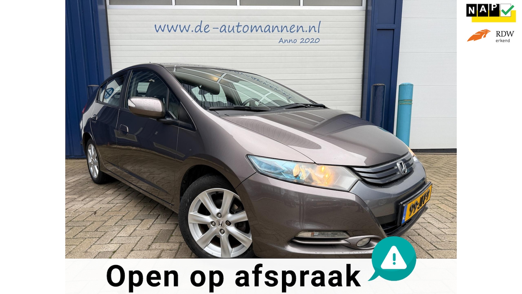 Honda Insight - 1.3 Elegance Hybrid automaat 5-drs / AIRCO+ECC / CRUISE / PDC / APK 01-27 - AutoWereld.nl