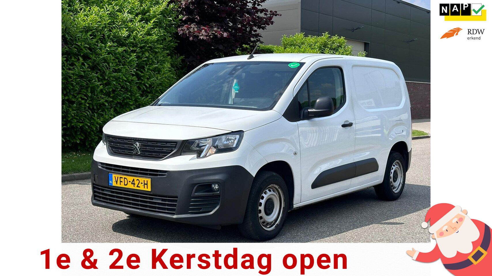 Peugeot Partner - 1.5 BlueHDI Premium Apple Carplay/Android*Cruise*Airco*NAP*Dealer onderhouden*Parkeersenso - AutoWereld.nl