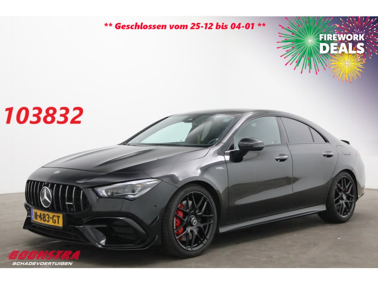 Mercedes-Benz CLA-Klasse - AMG 45 S 4MATIC+ Schalensitze Edition 1 Aero ACC Burmster Camera SHZ - AutoWereld.nl