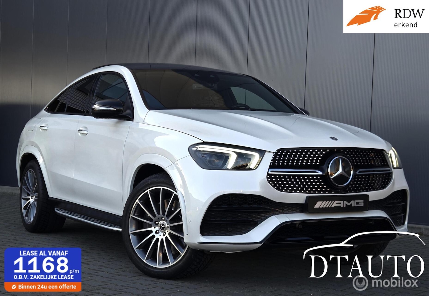 Mercedes-Benz GLE-Klasse Coupé - 350 d 4MATIC Premium Plus 2xAMG Pano Lucht Night Burm Standkachel 21'' VOL! - AutoWereld.nl
