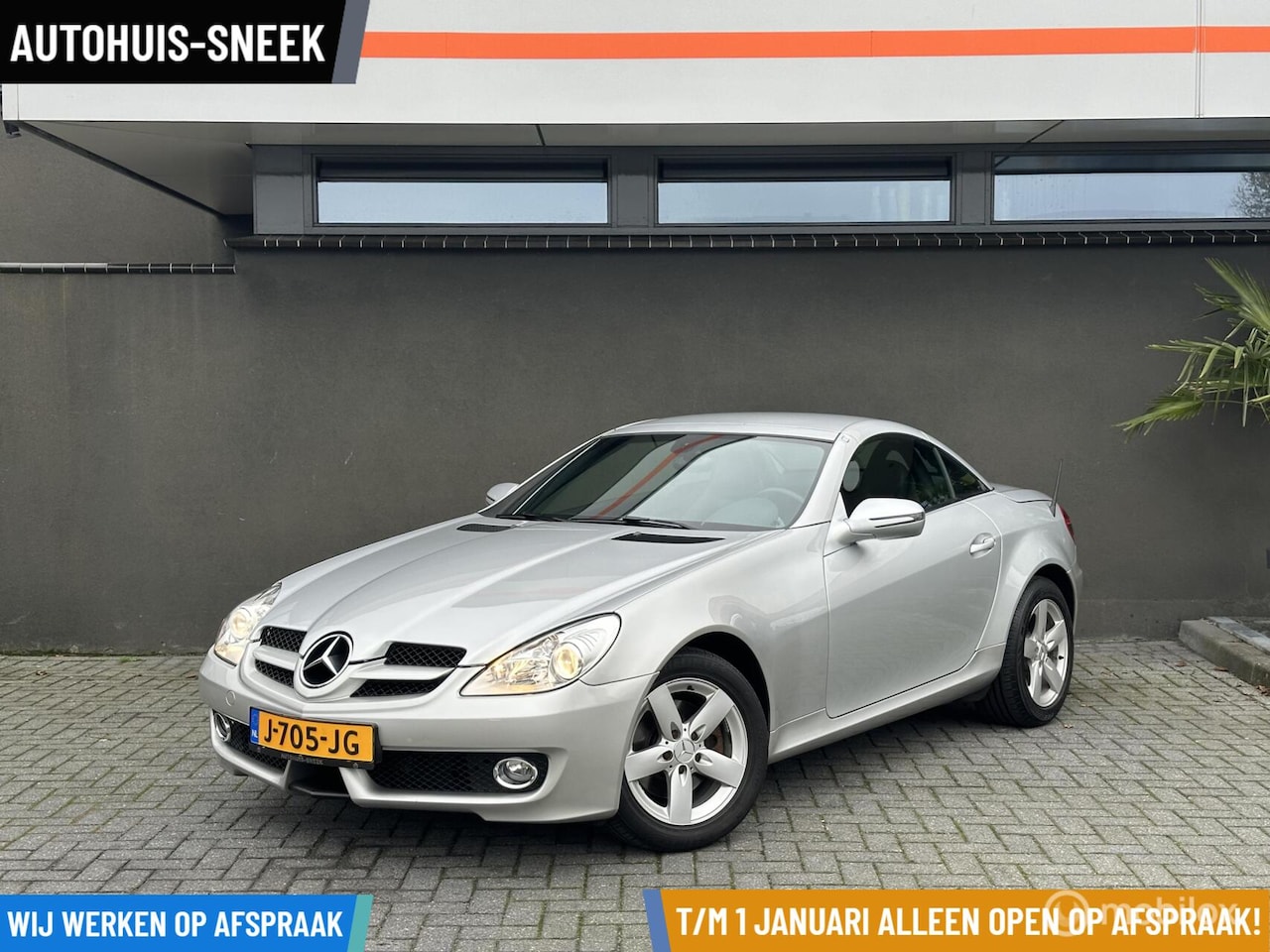Mercedes-Benz SLK-klasse - 200 K. Prestige Plus | Leer | Stoelverw. - AutoWereld.nl