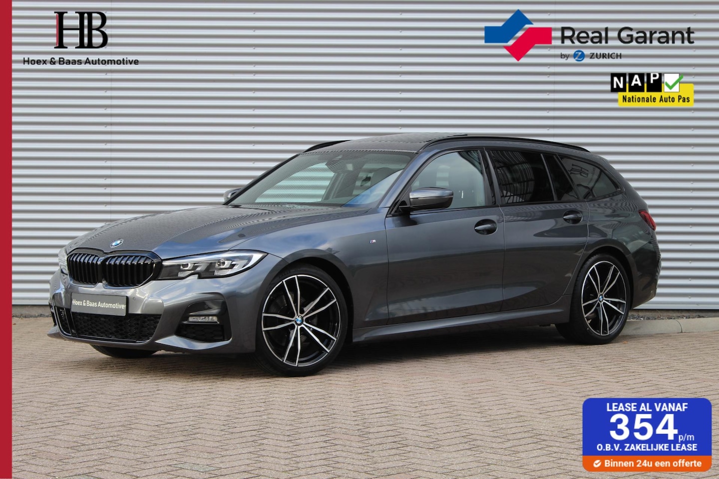 BMW 3-serie Touring - 320i M-Sport/Panodak/Shadow/19inch/Carplay - AutoWereld.nl