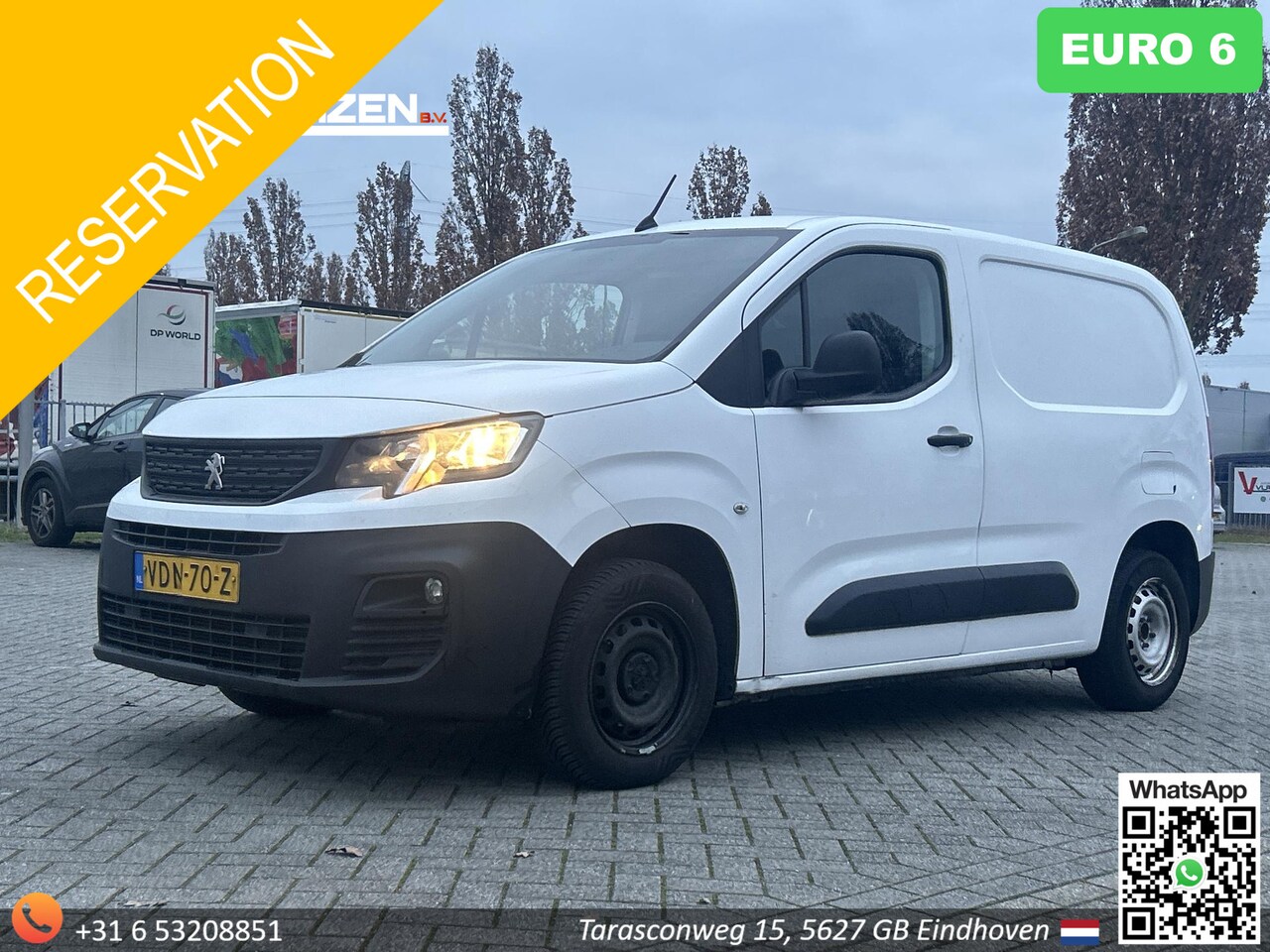 Peugeot Partner - 1.5 BlueHDI Premium | € 4.650,- NETTO! | Euro 6 | Bijrijdersbank | Airco | Cruise | Navi | - AutoWereld.nl