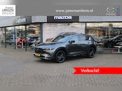Mazda CX-5 - 2.0 SkyActiv-G 165 Homura , Automaat, Trekhaak, Leder, Sunroof, LMV 19 Inch, HUD, Navi, Ap