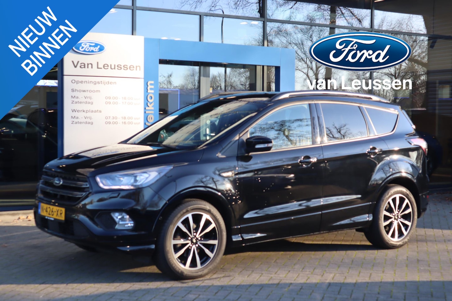 Ford Kuga - 1.5 150PK ST-LINE NIEUW TYPE MOTOR!! EL-TREKHAAK EL-ACHTERKLEP KEYLESS WINTERPACK BI-XENON - AutoWereld.nl