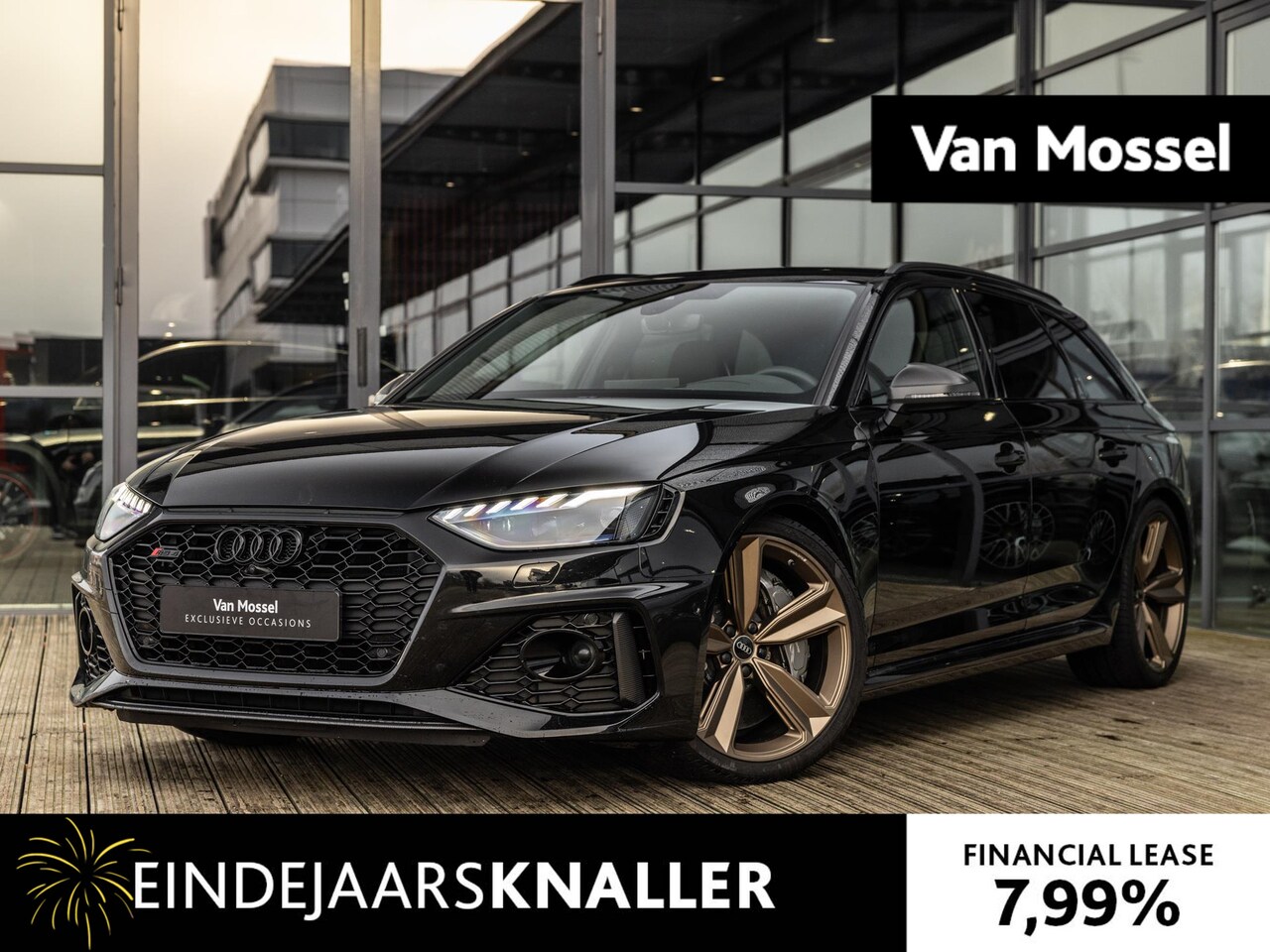 Audi RS4 - Avant 2.9 TFSI RS 4 quattro | AUDI EXCLUSIVE CARBON EXTERIEUR | CARBON INTERIEUR | KERAMIS - AutoWereld.nl