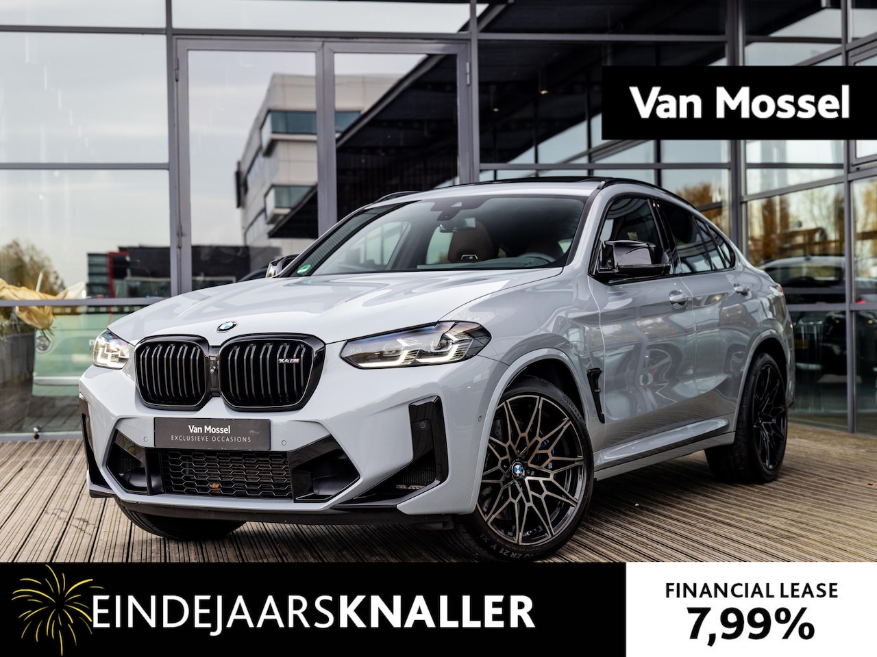BMW X4 - M Competition | BROOKLYN GRAU | SCHUIF/KANTELDAK | HARMAN KARDON AUDIO | STUUR + STOELVERW - AutoWereld.nl