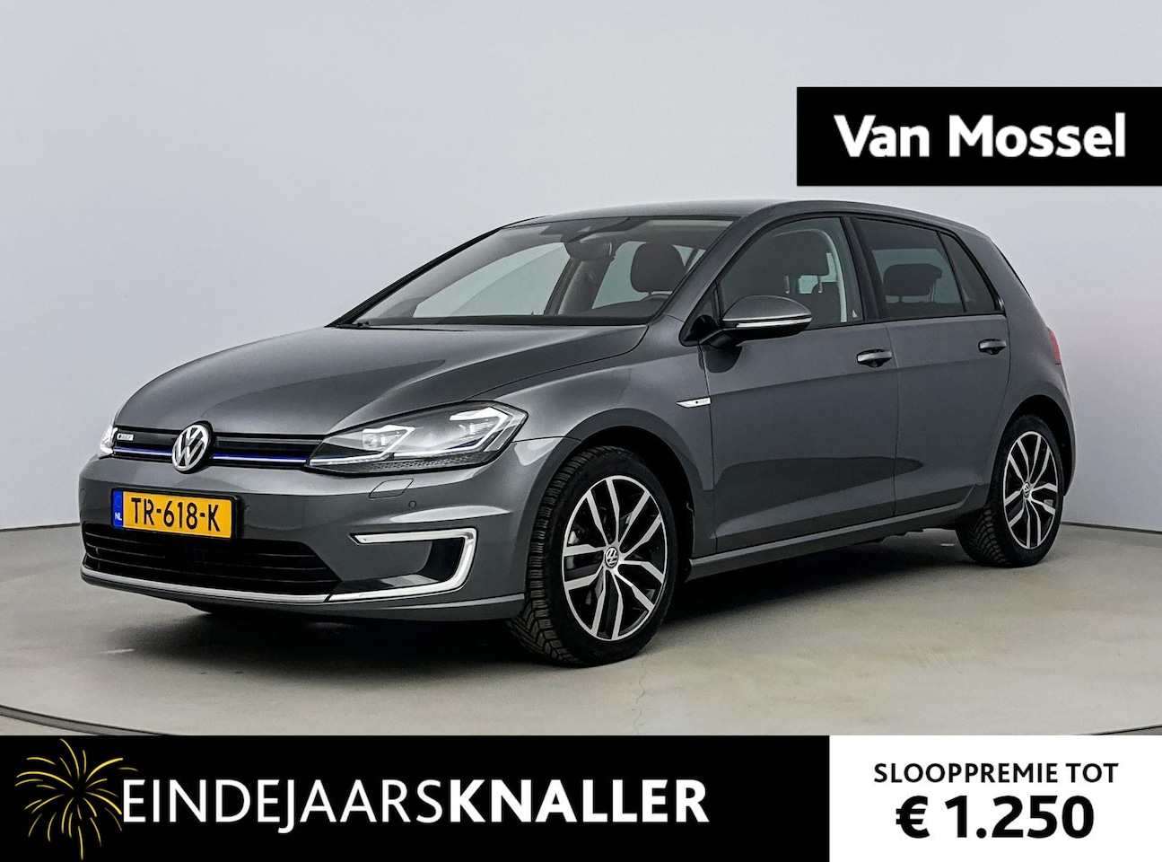 Volkswagen e-Golf - e-Golf | Leder | Discover Pro scherm | Stoelverwarming | Parkeersensoren | Adaptieve Cruis - AutoWereld.nl