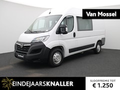 Opel Movano - 2.2D 140 L2H2 DC 3.5t | Dubbele Cabine | Betimmering | Trekhaak | Parkeersensoren | Airco