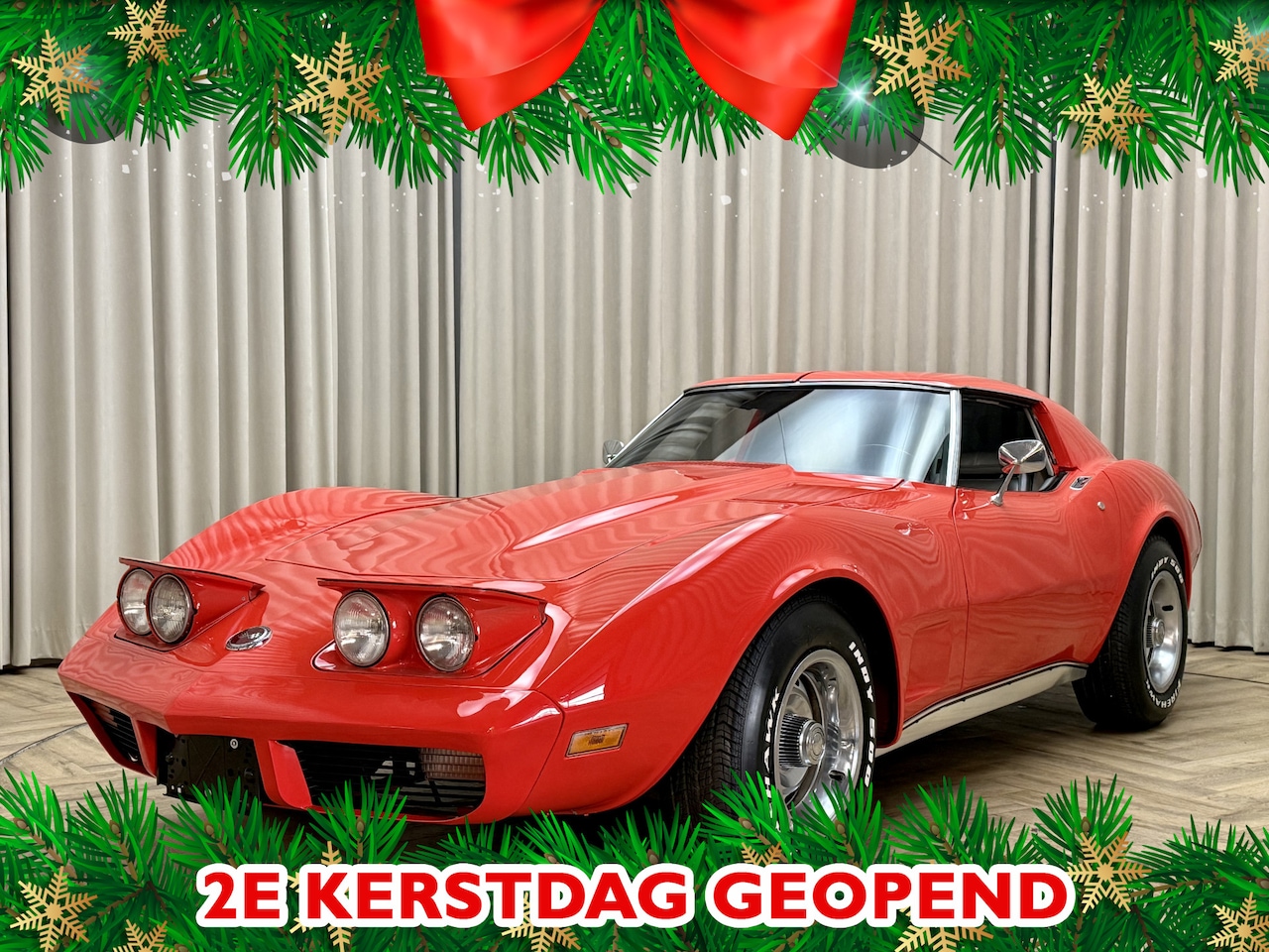 Chevrolet Corvette - C3 Targa / 5,7L V8 195 HP / Matching Numbers / Automaat / Airconditioning / 1974 / - AutoWereld.nl