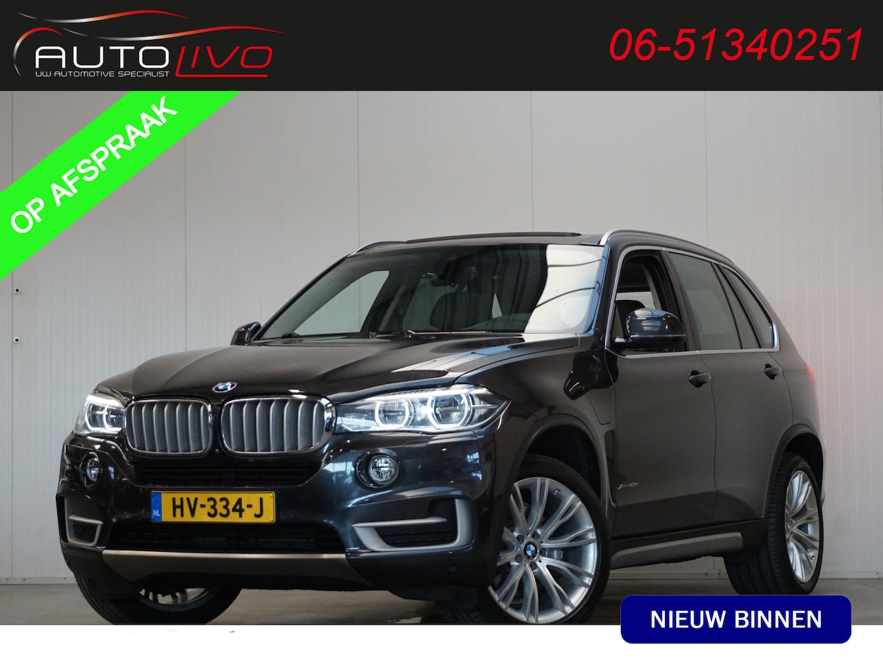 BMW X5 - xDrive40e High Executive NL AUTO! BOM VOL!! PANO H. KARDON LEER etc. - AutoWereld.nl