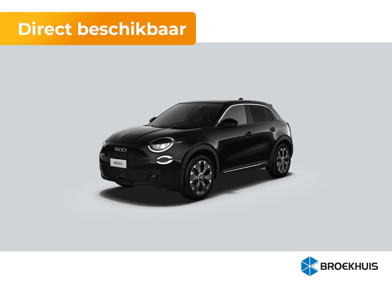 Fiat 600 - La Prima | 10,25" touchscreen radio met Bluetooth, DAB & USB | 18" lichtmetalen velgen Dia - AutoWereld.nl
