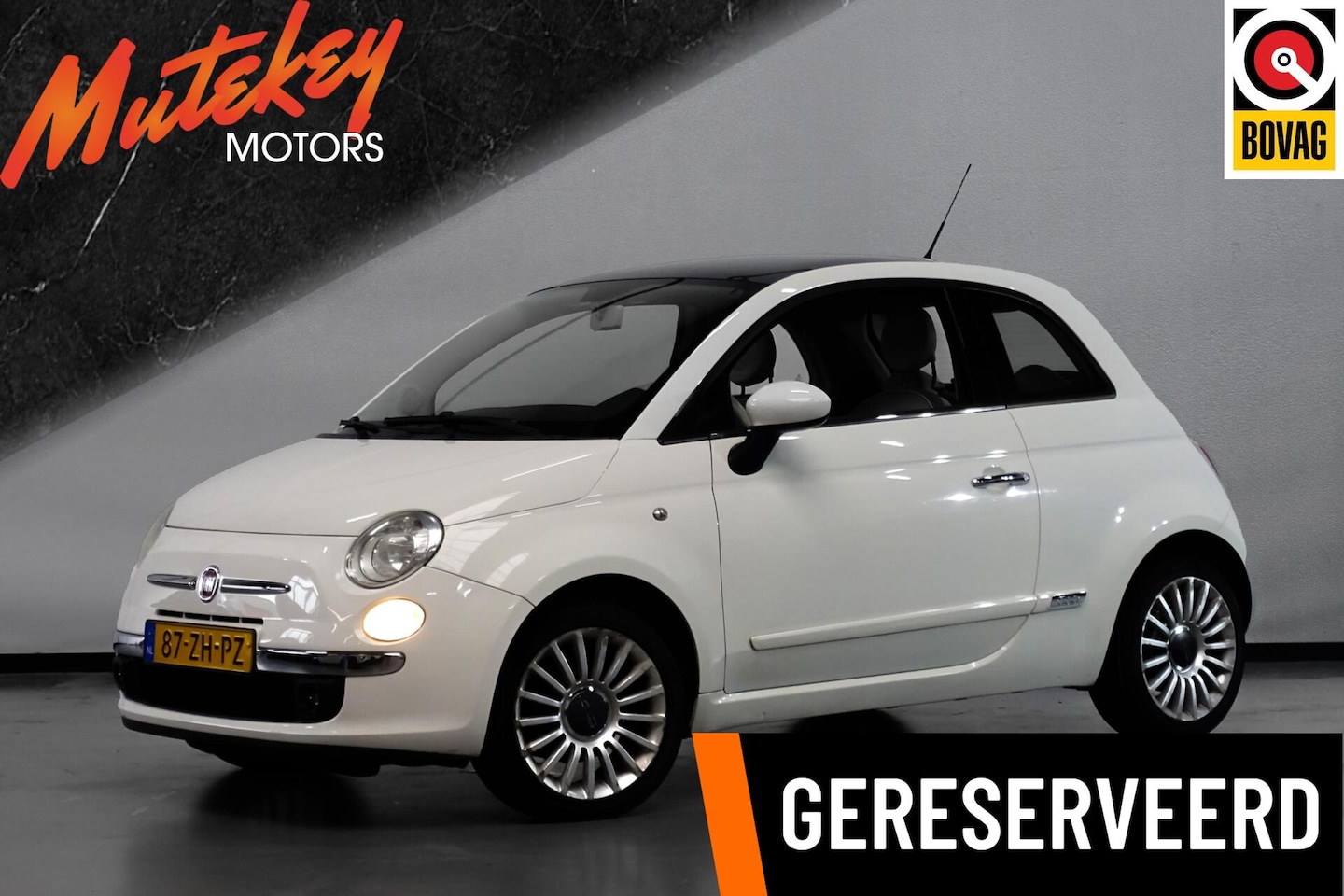 Fiat 500 - 1.4-16V Lounge | 101PK | Pano | Airco | compleet - AutoWereld.nl