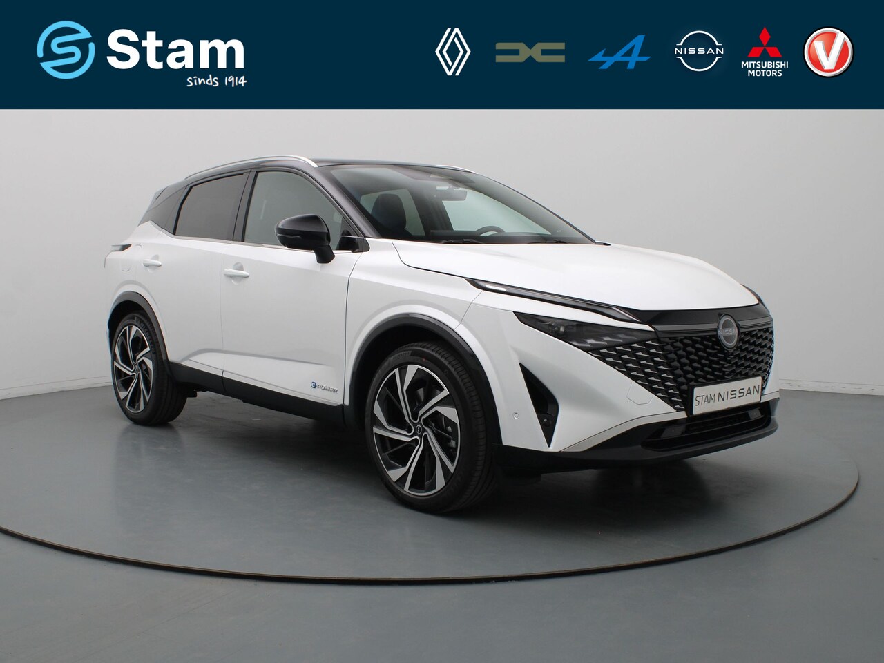 Nissan Qashqai - 190pk e-Power Tekna Plus BOSE | 360° Camera | Adapt. Cruise | Parkeersens. v+a | Stoel-/st - AutoWereld.nl