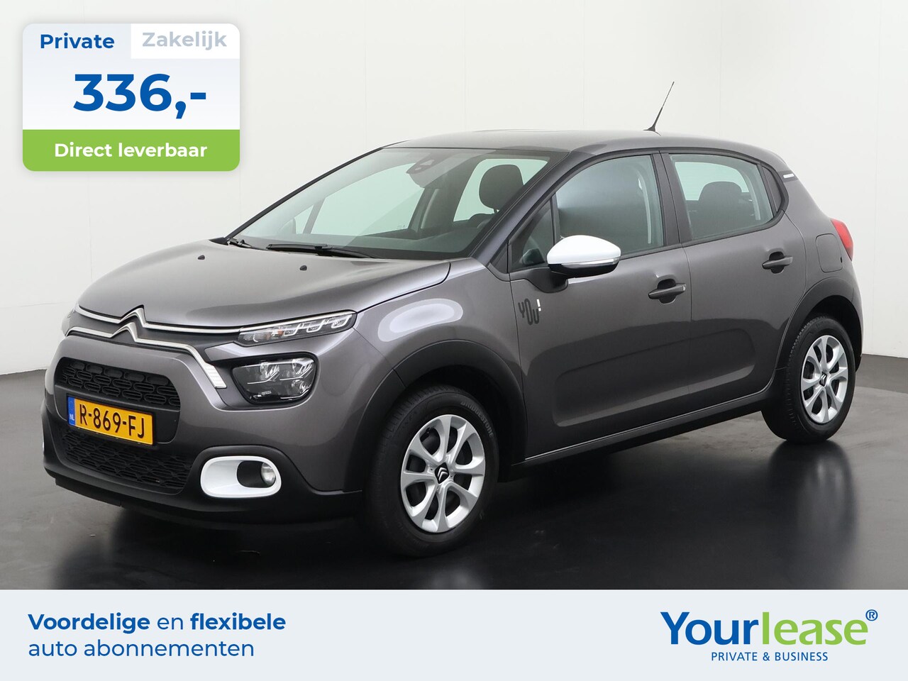 Citroën C3 - 1.2 PureTech You | All-in 336,- Private Lease | Direct uit voorraad - AutoWereld.nl