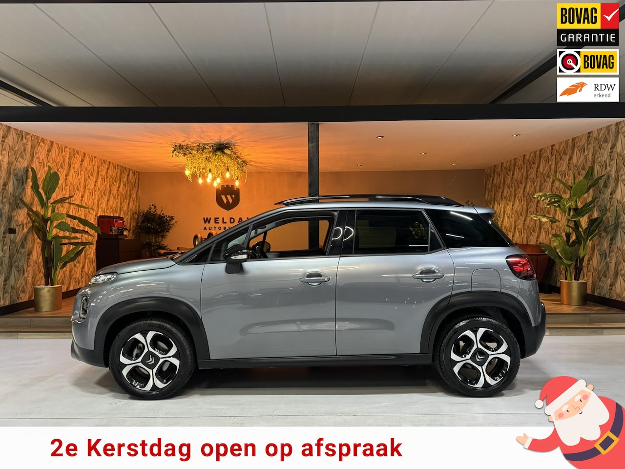 Citroën C3 Aircross - 1.2 PureTech S&S Shine Garantie Carplay Cruise Navi Clima Keyless Led Lane Rijklaar - AutoWereld.nl